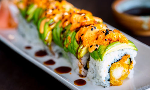 Dragon Sushi Roll