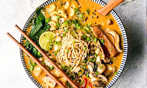 Ramen Veggie Bowl
